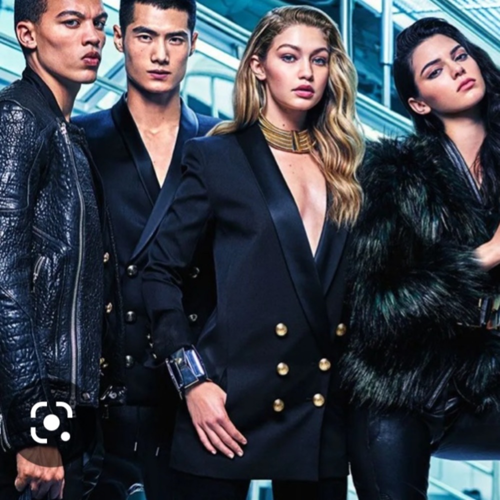 BALMAIN x H&M LONG BLAZER